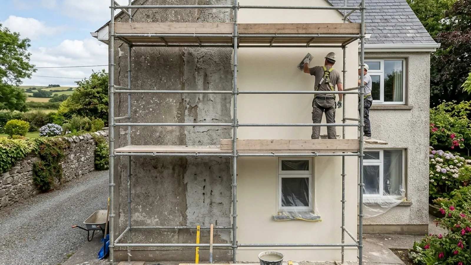 House Rendering & Cladding Cost Ireland 2026 (Per m²)